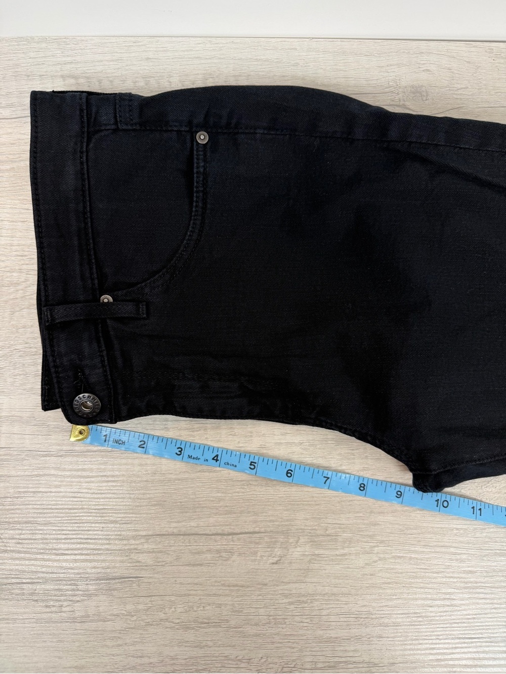 AG Adriano Goldschmied The Prima Mid-Rise Cigarette Jeans in Black Size 29R - Picture 12 of 14